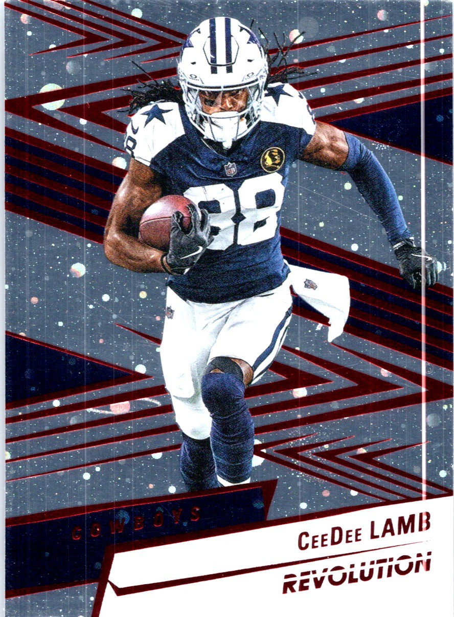 2025 Panini Revolution #29 CeeDee Lamb Red Cosmo