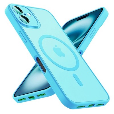 MagSafe Case Luxury Frosted - Shockproof Cover für iPhone 17 16 15 14 13 12 Pro