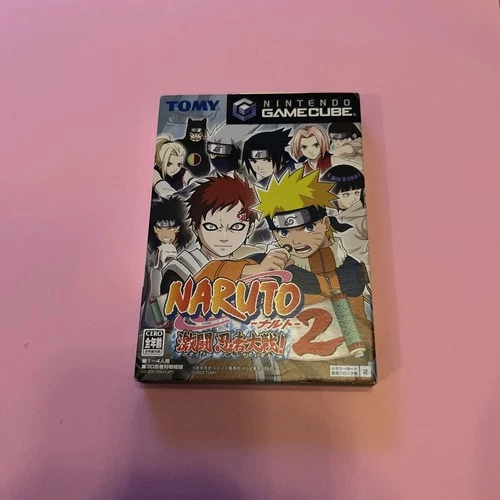 Naruto: Clash of Ninja 2 (Nintendo GameCube, 2006) Japanese Edition