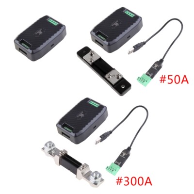 PZEM-017 Module 300A/50A Shunt/RS485 USB Cable for Measuring Current/DC Voltage