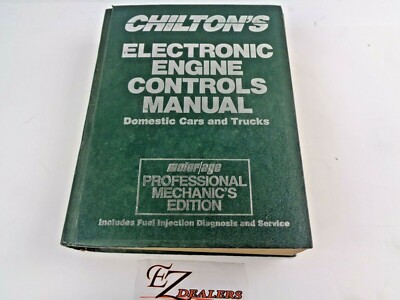 Chilton's Electronic Engine Controls Manual: 1984-1988 Domestic Cars and Trucks