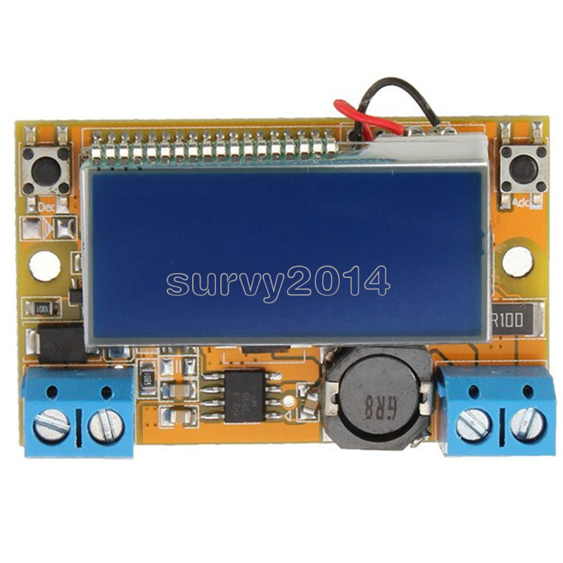 DC-DC Adjustable Step-down Power Supply Module Voltage Current LCD Display Shell DC-DC Adjustable Step-down Power Supply Module Voltage Current LCD Display Shell