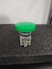 IDEC ABD411N-G 30mm Green Round Pushbutton