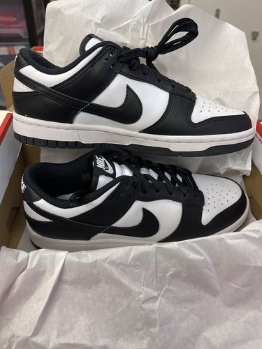 NIKE Dunk scarpe da ginnastica basse donna bianco/nero UK 4 EUR 37,5 DD1503-101 - Foto 8 di 11