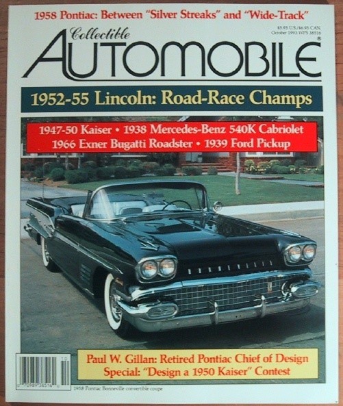 COLLECTIBLE AUTOMOBILE 1993 OCT - RACING LINCOLN KAISER