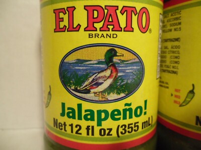 EL PATO Jalapeño Green Hot Sauce (**FREE PRIORITY MAIL SHIPPING *** 3-pack )