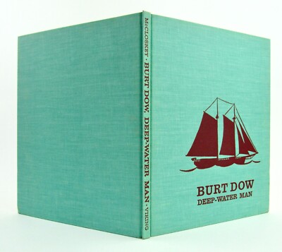 BURT DOW DEEP-WATER MAN Robert McCloskey 1963 First Edition HBDJ