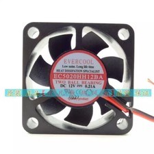 EVERCOOL EC5020HH12BA DC12V 0.21A 6300rpm 5020 5CM Cooling Fan