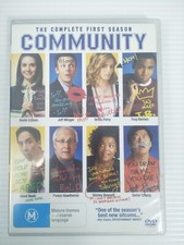 Community Season 1 DVD Joel McHale Ken Jeong Chevy Chase Region 4 25 episodes