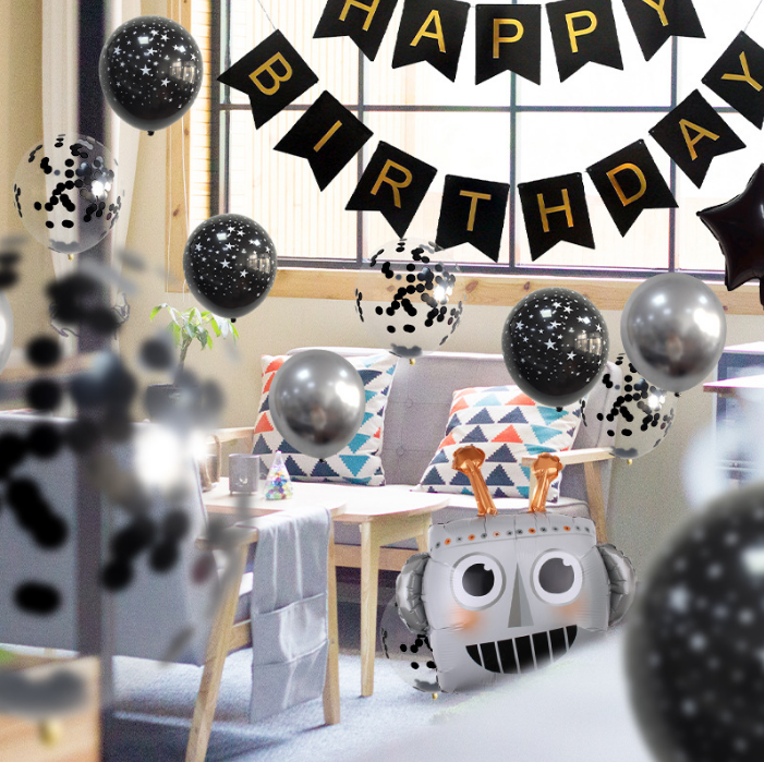 Clip Art Di Banner Di Palloncini Palloncini Di Elio Di Vettore