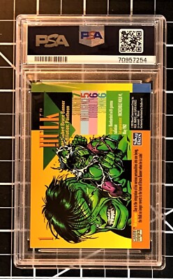 1993 Marvel Universe - #1 Hulk - PSA 10 GEM MINT | eBay