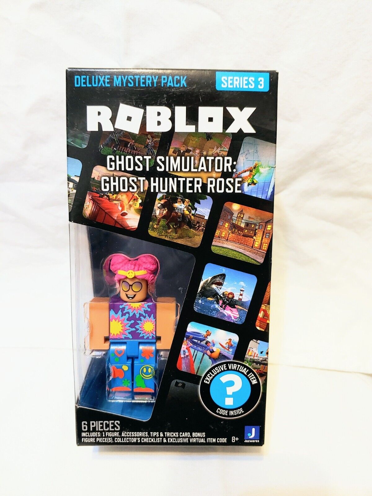  Roblox Action Collection - Ghost Simulator Game Pack [Includes  Exclusive Virtual Item] : Everything Else