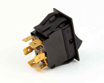 ROCKER SWITCH 7/8 X 1-1/2 DPDT CTR-OFF ALTSW34112 for Alto-Shaam ALTALTSW34112