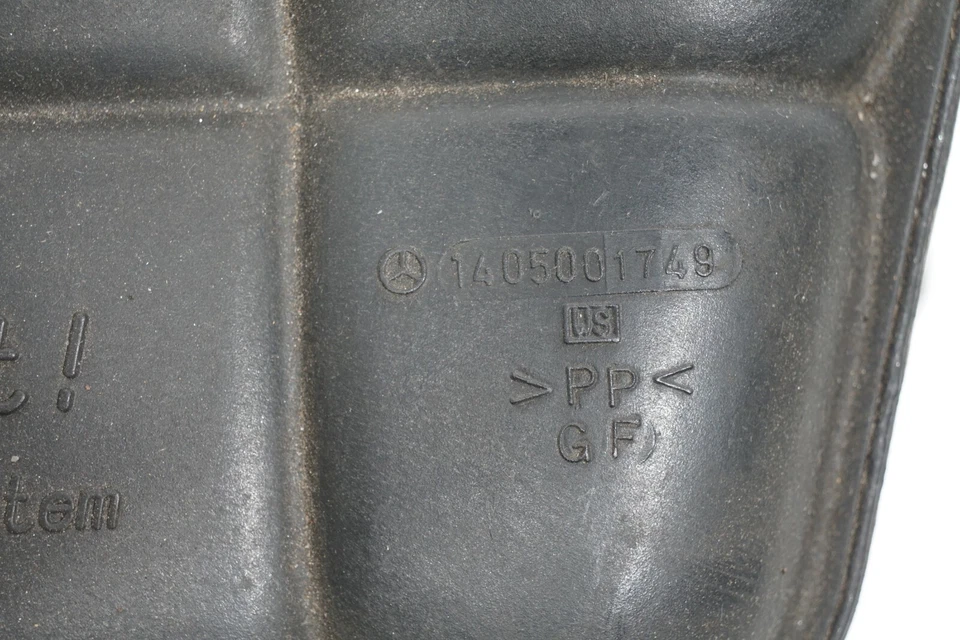 94 95 96 97 98 99 Mercedes-Benz S420 W140 COOLANT EXPANSION RESERVOIR TANK OEM - Image 4 of 4