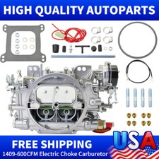 4 Barrel Electric Choke 1409 Carburetor For Edelbrock Performer 600 Cfm Carb New