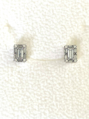 Pandora Ohrstecker Funkelnder Quadratischer Strahlenkranz Luminous Ice 297567CZ
