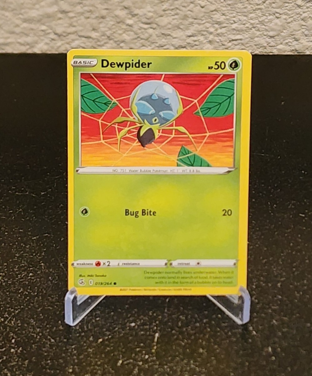 Dewpider 19/264 - Fusion Strike - Common - Pokemon Card TCG