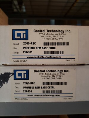 CONTROL TECHNOLOGY IN 2500-RBC NSNBC01