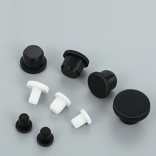 YINETTECH Blindstopfen Set - 50 Silikon-Stopfen Für Fahrradrahmen 5mm