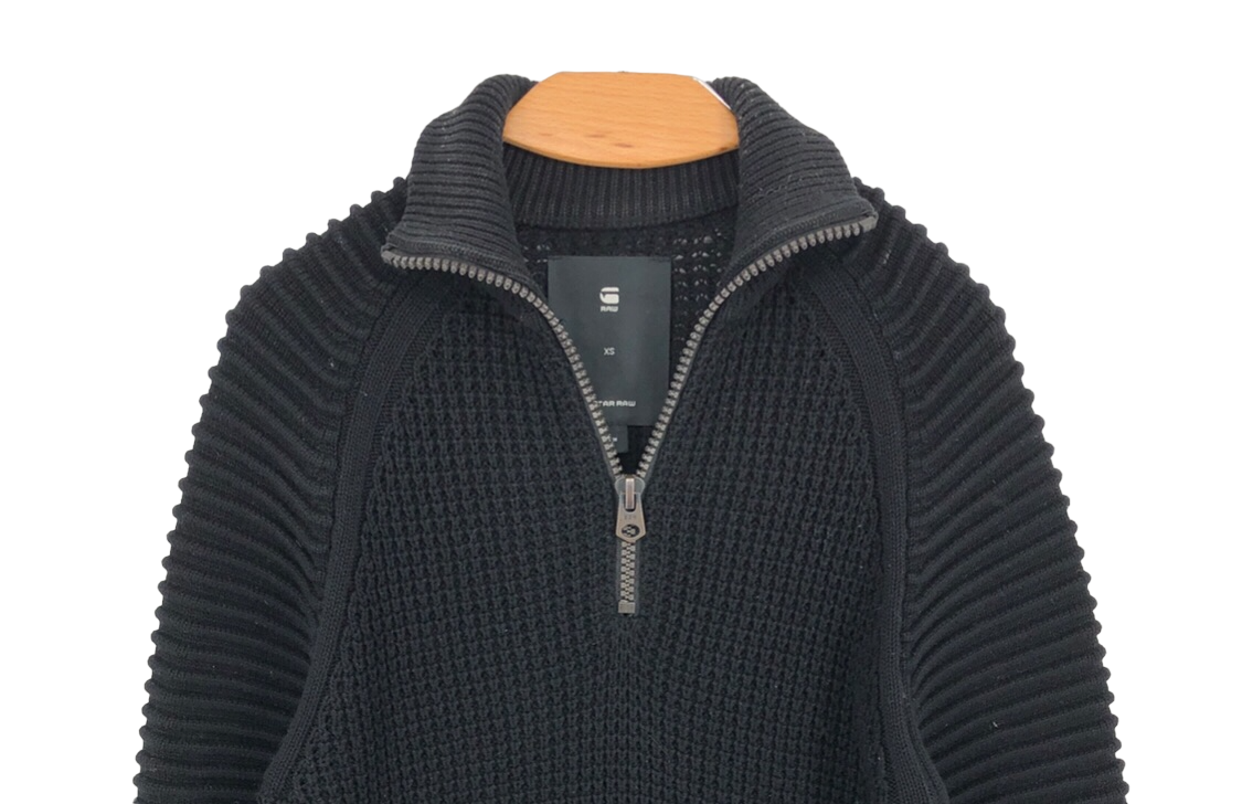 G-STAR RAW Men Suzaki 1/2 Zip High Neck Jumper Pullover G-STAR RAW Men Suzaki 1/2 Zip High Neck Jumper Pullover
