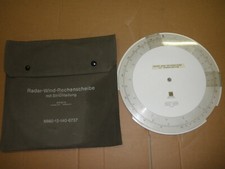 Radar - Wind - Rechenscheibe