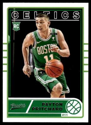 Payton Pritchard 2020 Panini Chronicles Basketball # 634 RC Classics Boston Celt