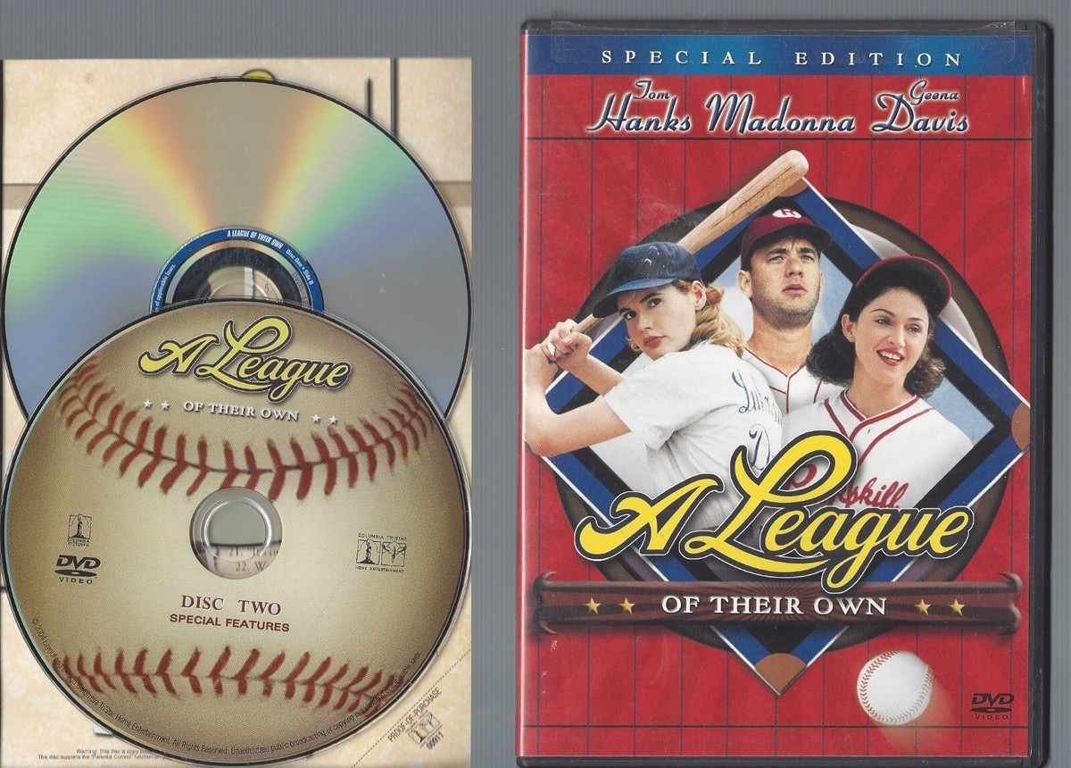 A League of Their Own (DVD, 2004, 2-Disc Set, Special Edition) Tom