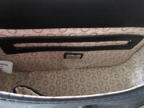Guess Los Angeles Nichole Crossbody Bag Black Color Guess Logo New With Tag - Picture 5 of 6