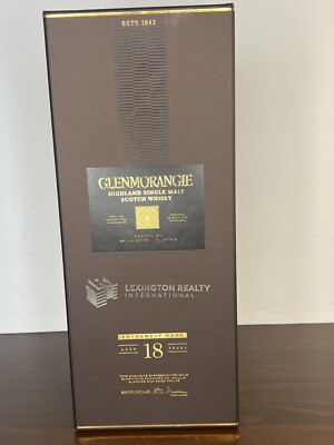 Glenmorangle Highland Single Malt Scotch Whisky Empty Box No Bottle 