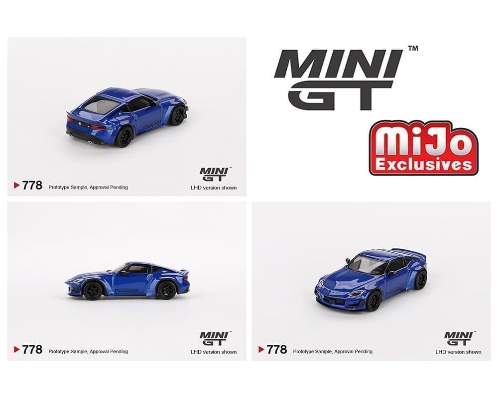 Mini GT Nissan Z Pandem Seiran Blue MGT00778 1/64 | eBay
