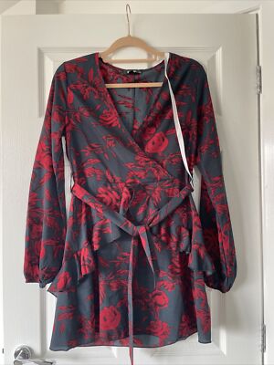 sachin and babi light blue dress missguided cobalt blue paisley print dress *worn