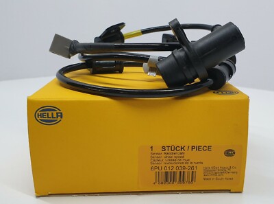 NEU HELLA 6PU012039-261 SENSOR FÜR RADDREHZAHL ABS SENSOR 
