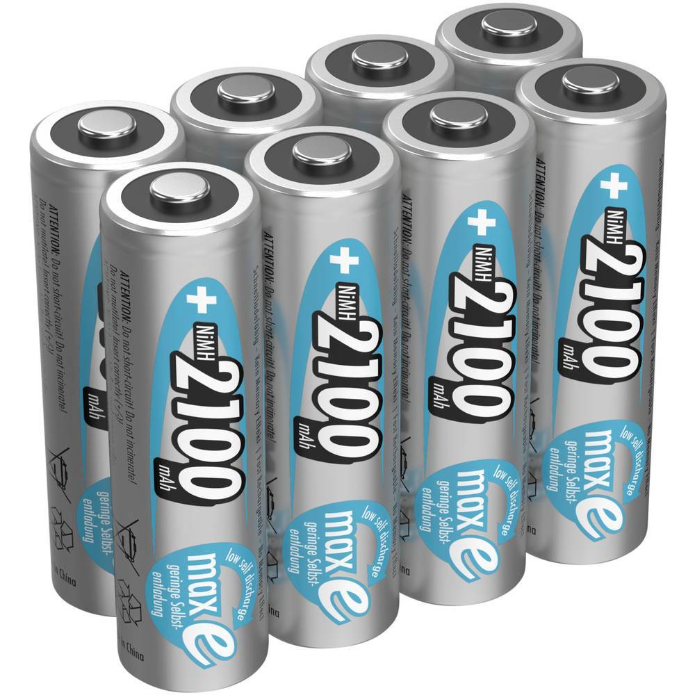 Ansmann maxE HR06 Batteria ricaricabile Stilo (AA) NiMH 2100 mAh 1.2 V 8 pz.
