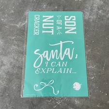 Chalk Couture Transfer - Santa, I Can Explain...