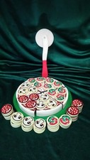 PIZZA PARTY WOODEN PLAY PRETEND FOOD SET