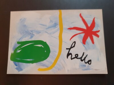 Just Seventeen Promo Postkarte. Hello von Steve Bush. Unbespielt.