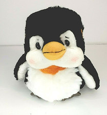 Webkinz Plush Penguin HM132 No Code Soft Toy Ganz Super Soft 8"