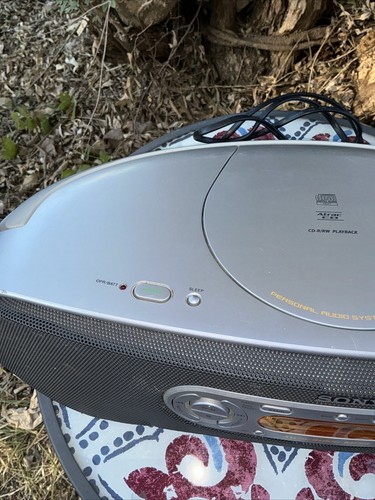 Sony (Atrac 3 Plus) Personal Audio System - Silver ZS-SN10L | Works | No Remote - Picture 2 of 11