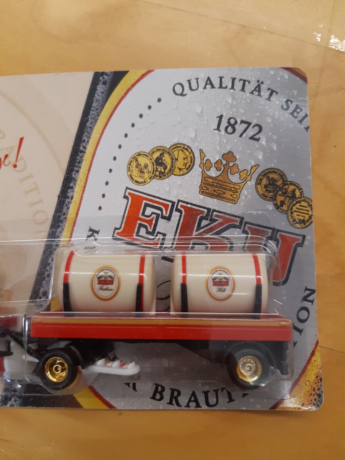 Miniatur LKW Brauerei EKU, Seltenes Sammlerstück, Original Verpackt 
