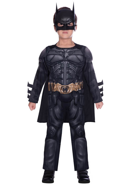 Kids Size Batman The Dark Knight Children Fancy Dress Superhero