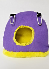 Birds hanging dome bed, nest , warm shelter made of soft fabric