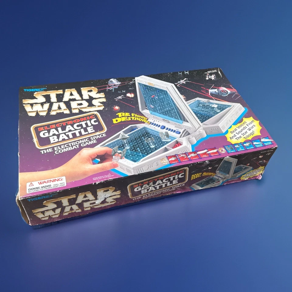 Star Wars Electronic Galactic Battle Juego de Mesa (1997) Raro De Colección Difícil de Encontrar Foto 3 de 4