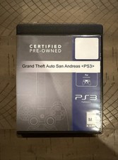 Grand Theft Auto: San Andreas [Greatest Hits] Disc & Case (PlayStation 3, 2015)