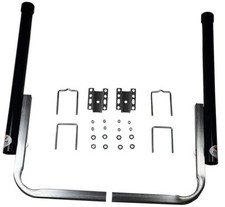 Bully Trailer Accessories - Trailer PVC Boxed Post Guide-On - Sturdy Boat Trailer Accessories 40" Black