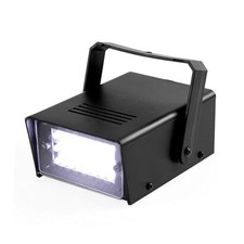 Mini LED Strobe Light with 24 Super Bright LED Variable Speed White Color
