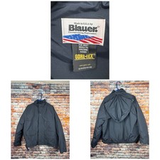 Blauer Gore-Tex Cruiser Jacket Fleece Liner Blue Hooded Blue Waterproof XL