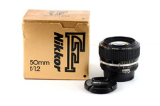 Nikon NIKKOR 50mm f1.2 Ai-S Lens Mint condition  manual lens Boxed UK Seller