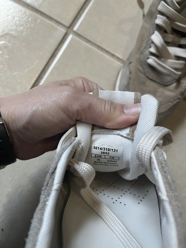 Scarpe Zara donna 36(6) sneakers sneakers beige pelle stringate basse retrò - Foto 8 di 14