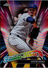 2024 Topps Chrome Future Stars #FS8 Justin Steele Chicago Cubs