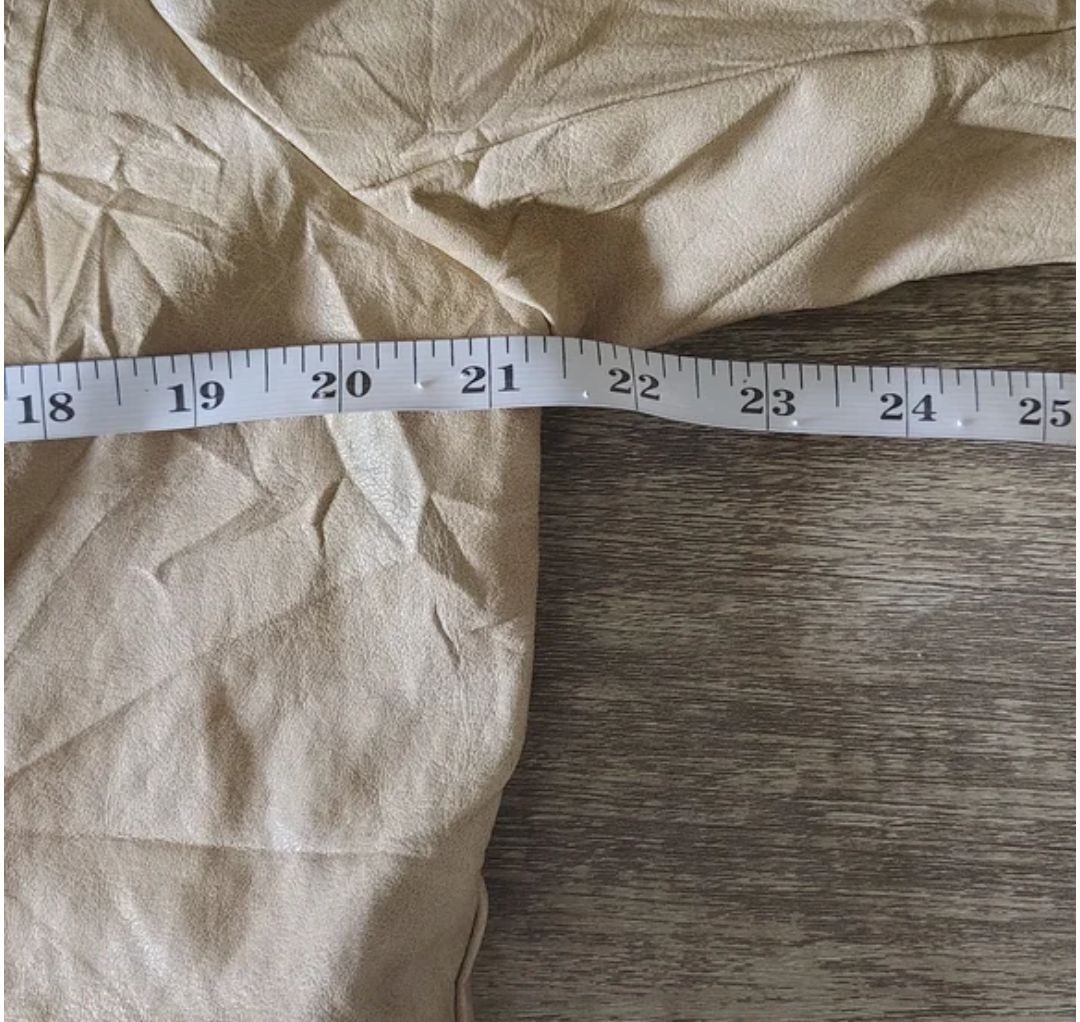 Symphony + note Women’s Beige Zip Lined Basic Jac… - image 13